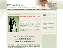 Tablet Screenshot of bwileadclass.com